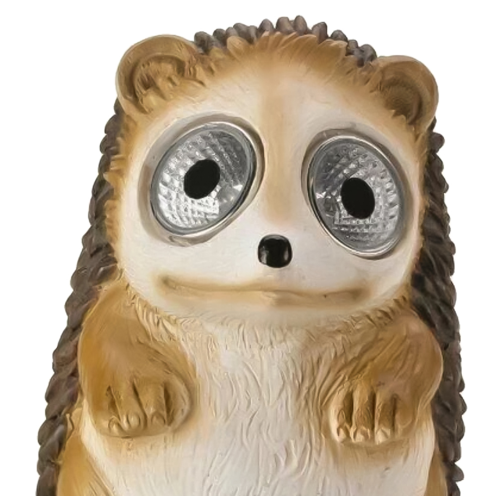 Garden Mile Hedgehog Solar LED Garden Ornament Image 2
