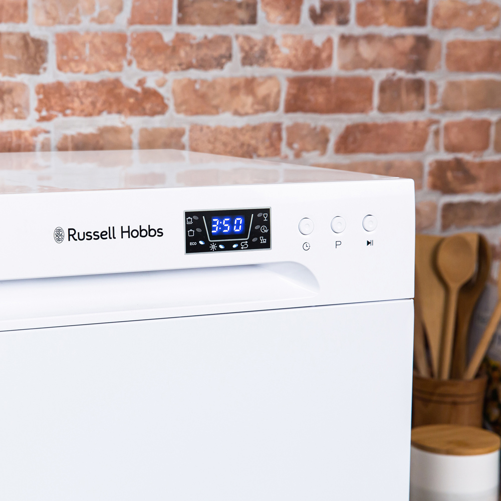 Russell Hobbs RHTTDW6W White 6 Place Setting Table Top Dishwasher Image 5