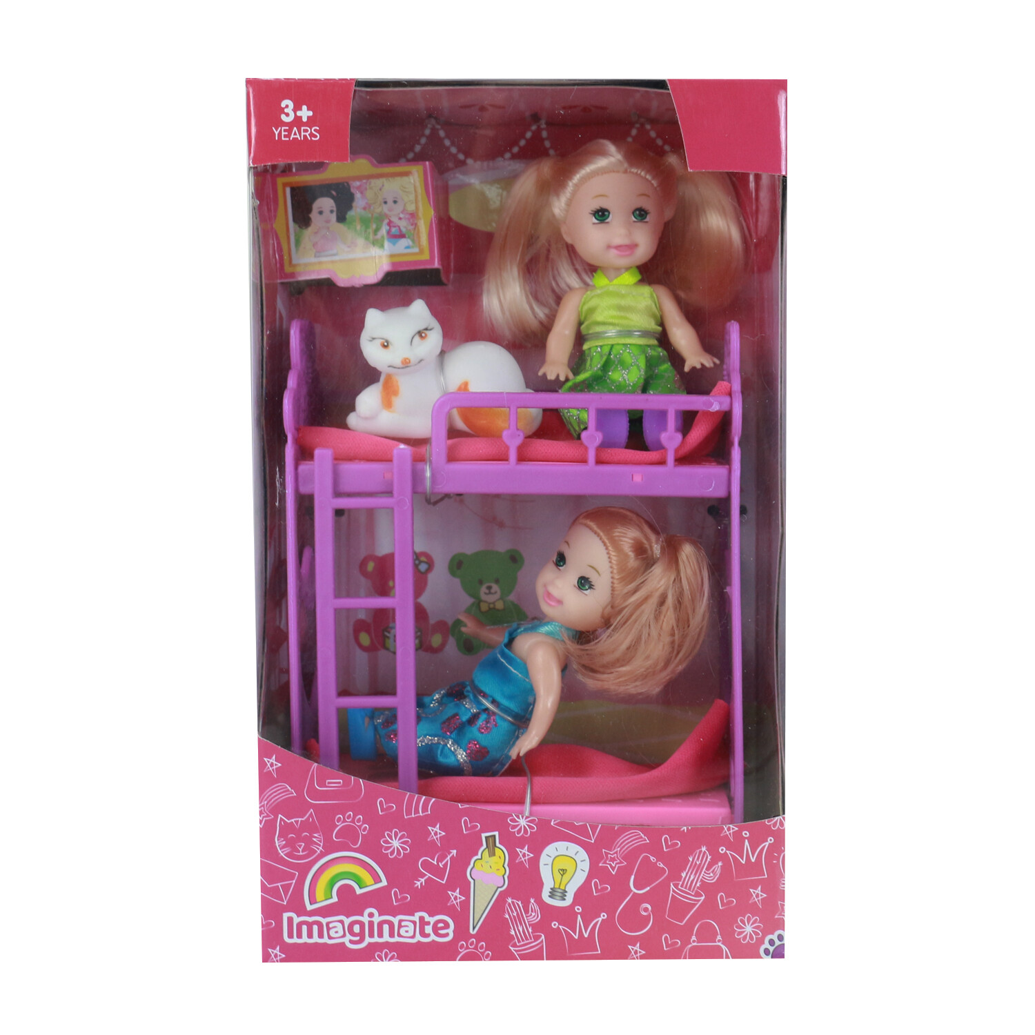 Imaginate Sisters and Bunk Bed Dolls and Accessories Image