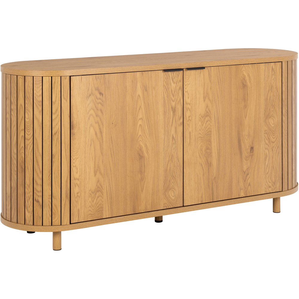 Florence Colima 2 Door Oak Sideboard Image 2