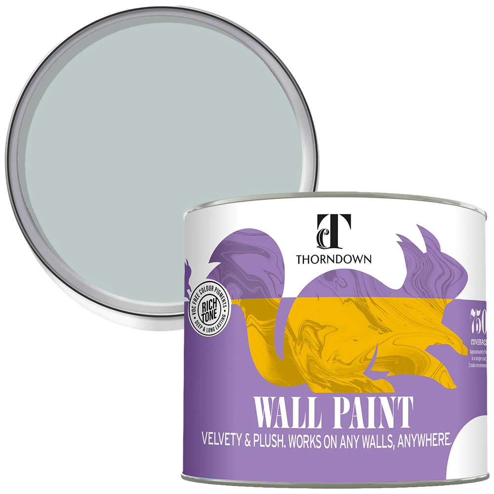 Thorndown Walls and Ceilings Greylake Matt Paint 750ml Image 1