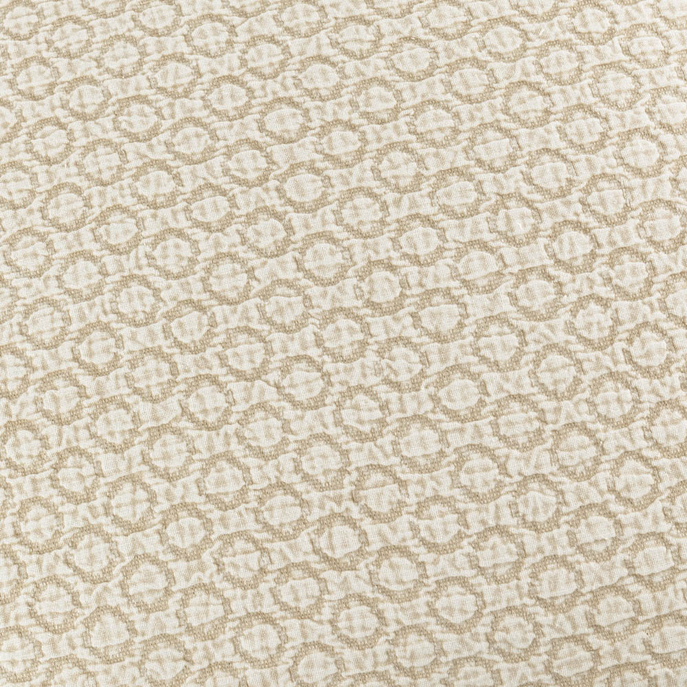 Yard Tryfan Textured Cream Cotton Polyester Filled Cushion Image 4