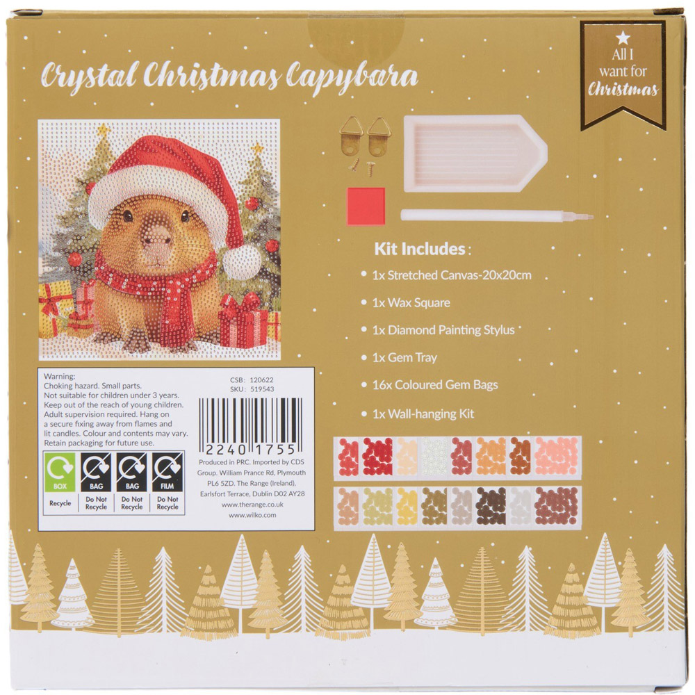 Crystal Christmas Capybara Kit Image 5