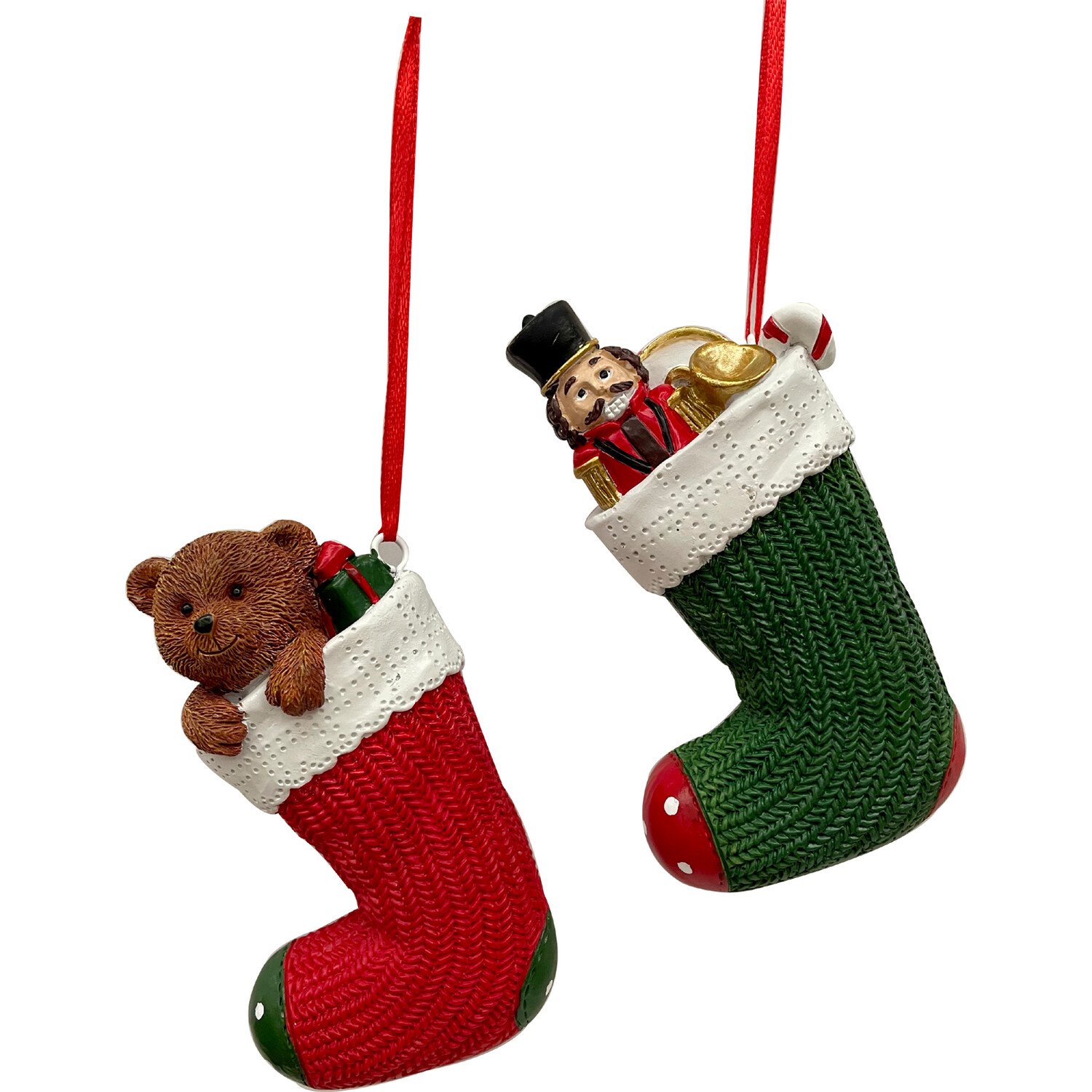 Character Stocking Hanging Decoration Multicolour Image 1