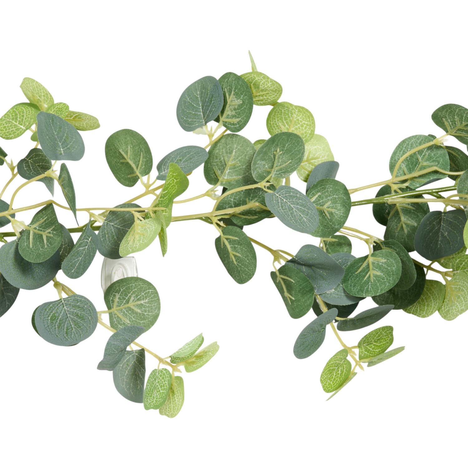 Faux Eucalyptus Garland Green Image 4