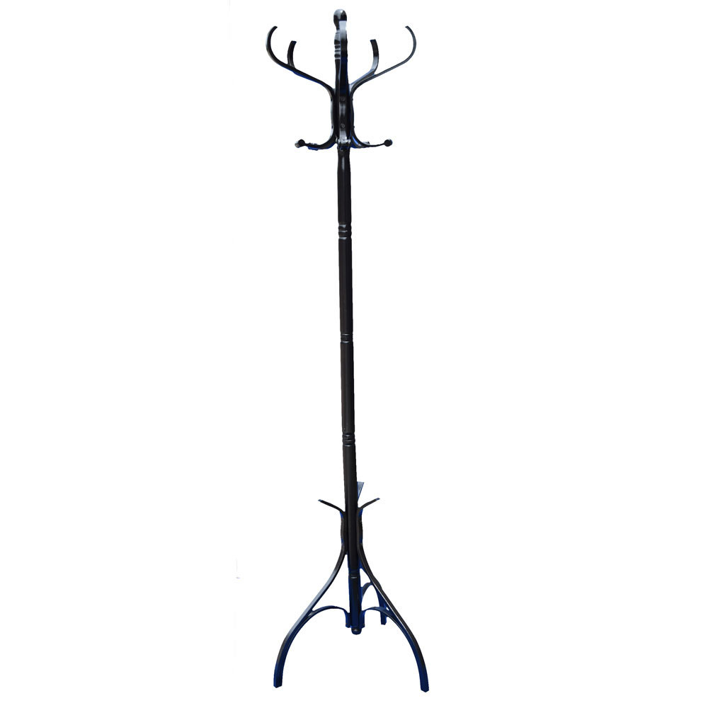 Vida Designs Essentials Black Finish Coat Stand Wilko