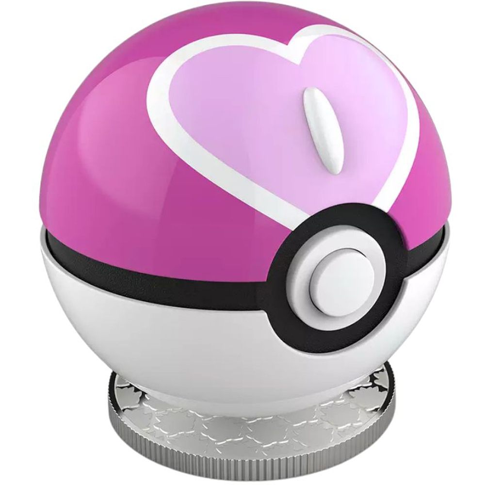 The Wand Company Pokemon Die-Cast Mini Love Ball Replica Image 3