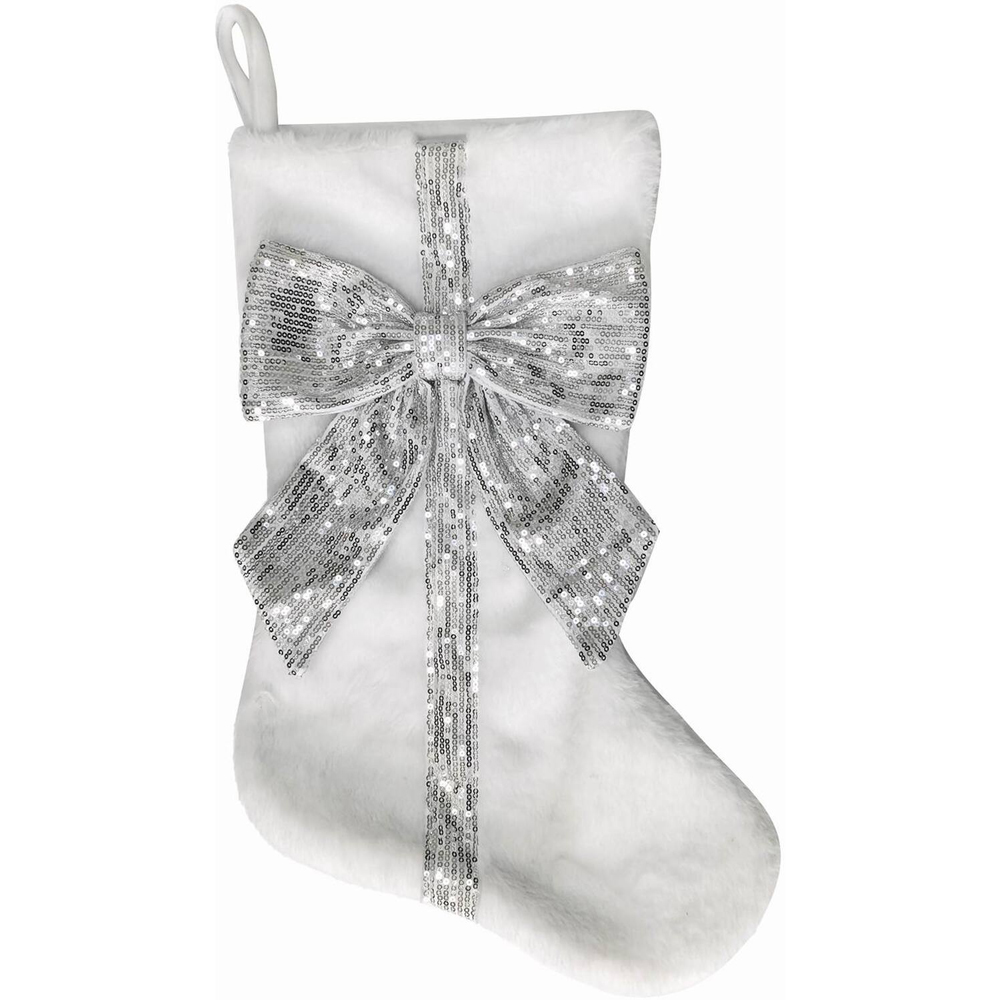 Sparkly Bow Stocking Image 3