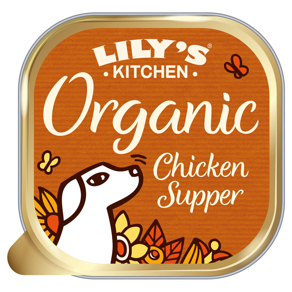 Lily's Kitchen Organic Chicken Supper Wet Dog Food 150g Image 1