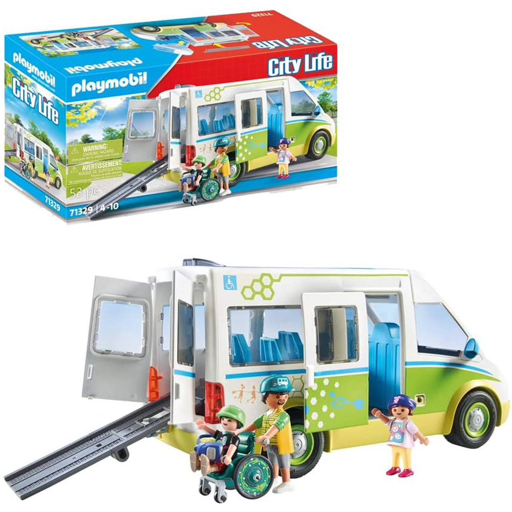 Playmobil School Bus Playset 53 Piece Image 4