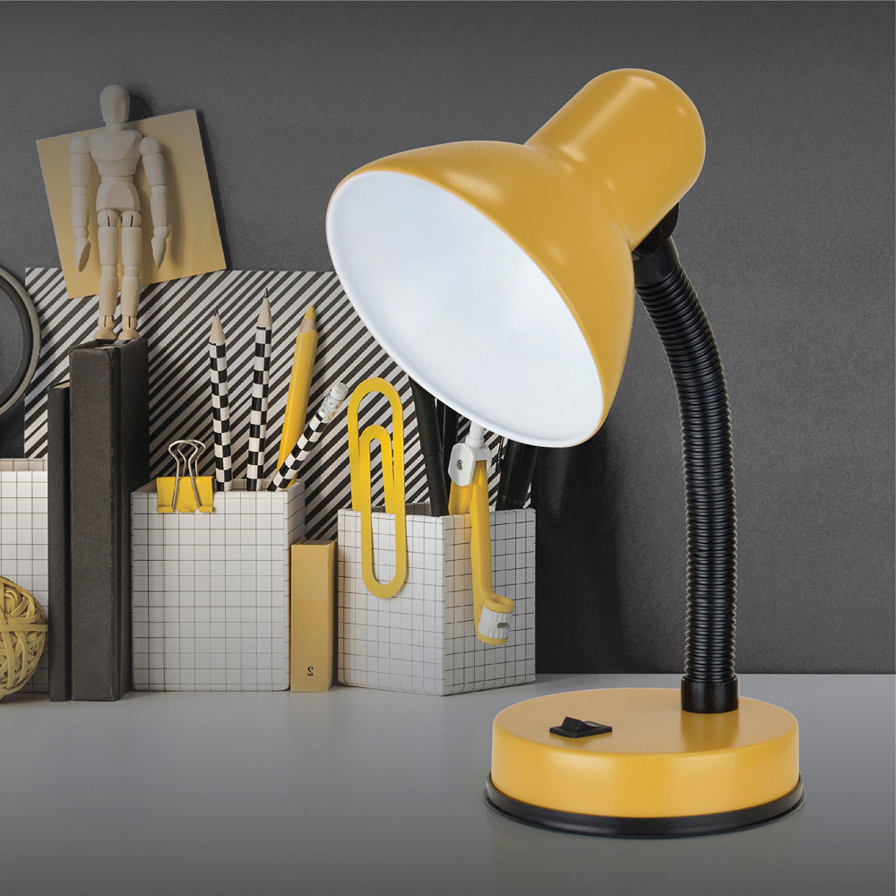 Llyotron Flexi English Mustard Desk Lamp Image 2