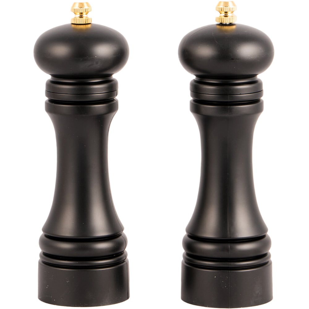 Kaiseki Black Salt and Pepper Mill Set Image