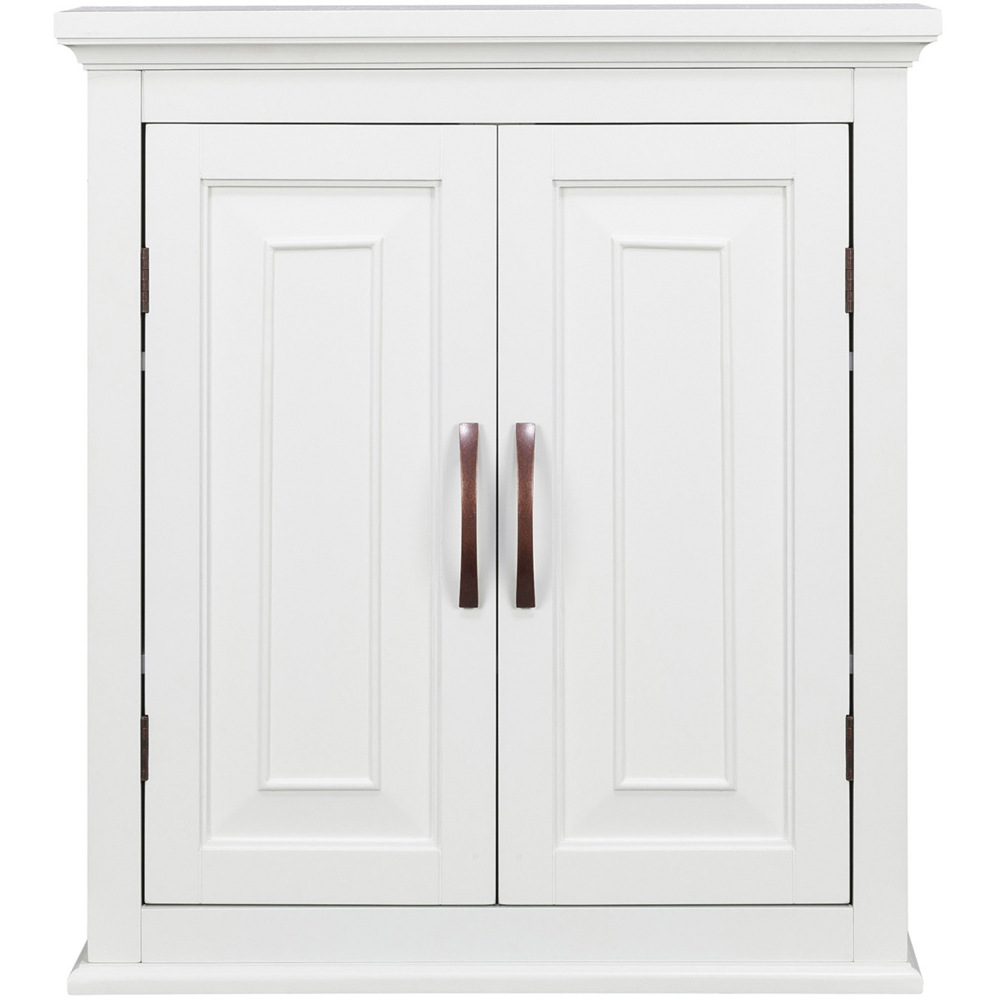 Teamson Home St. James 2 Door White Removable Wall Cabinet Image 2