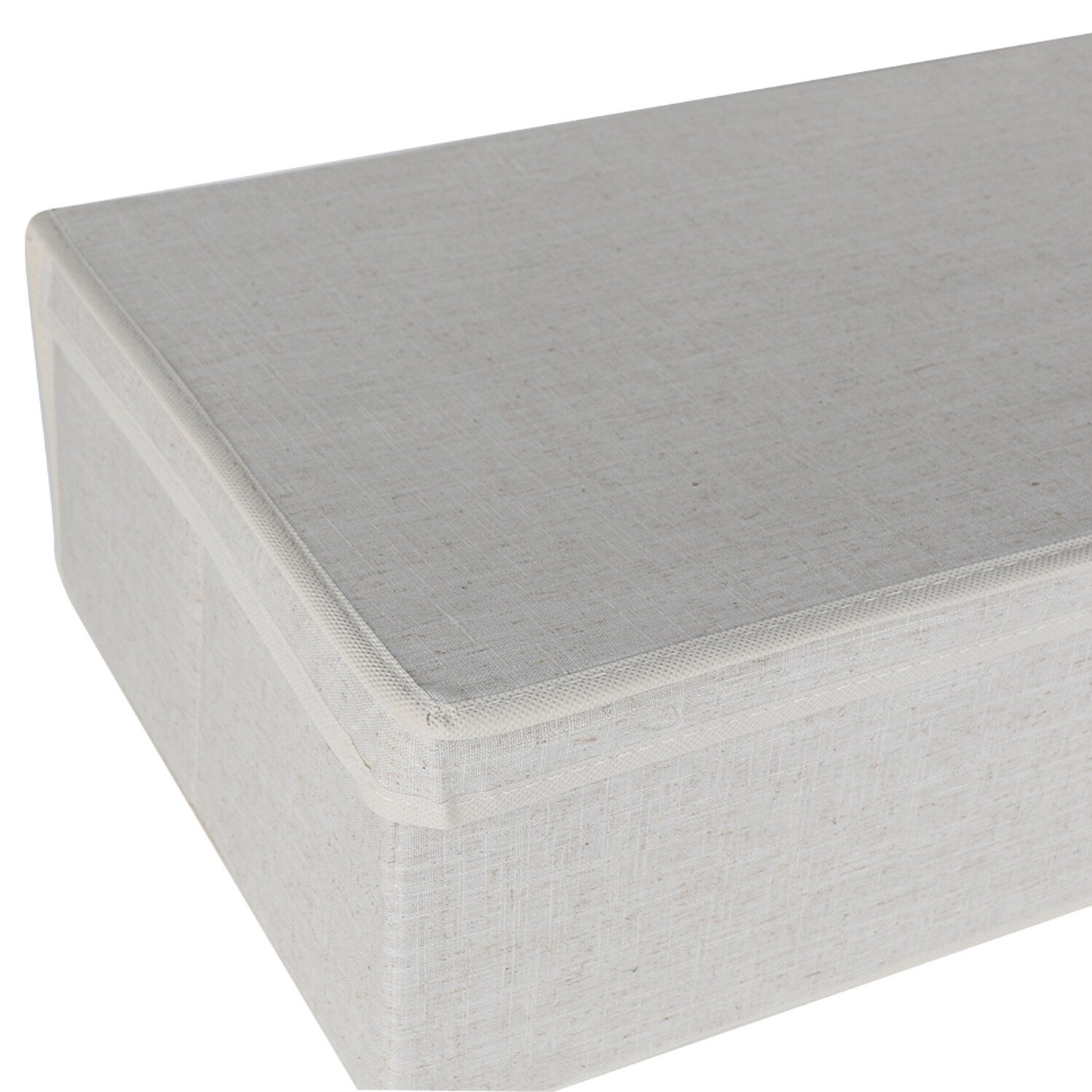 Large Cream Under Bed Storage Box Image 3
