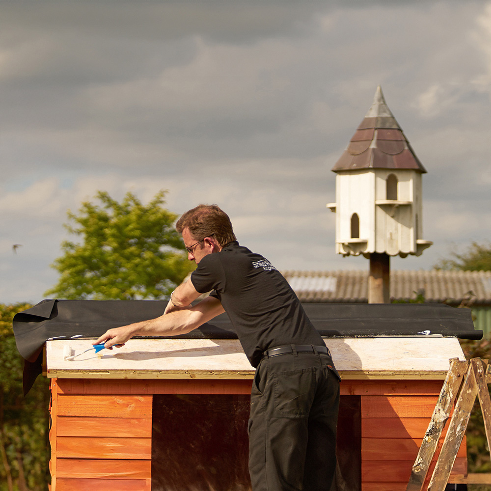 Skyguard 4.9 x 3.7m EPDM Waterproof Roof Membrane Kit Image 9