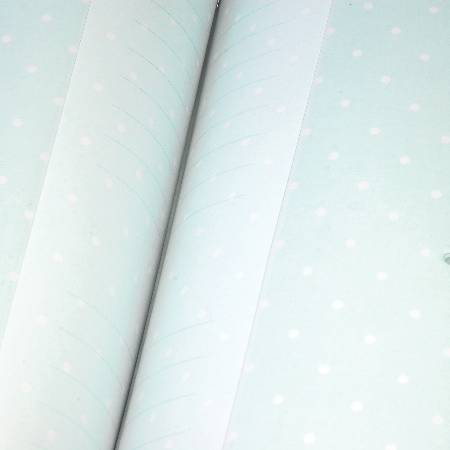 Baby Polka Dot Slip-In Memo Album - Baby Blue Image 2