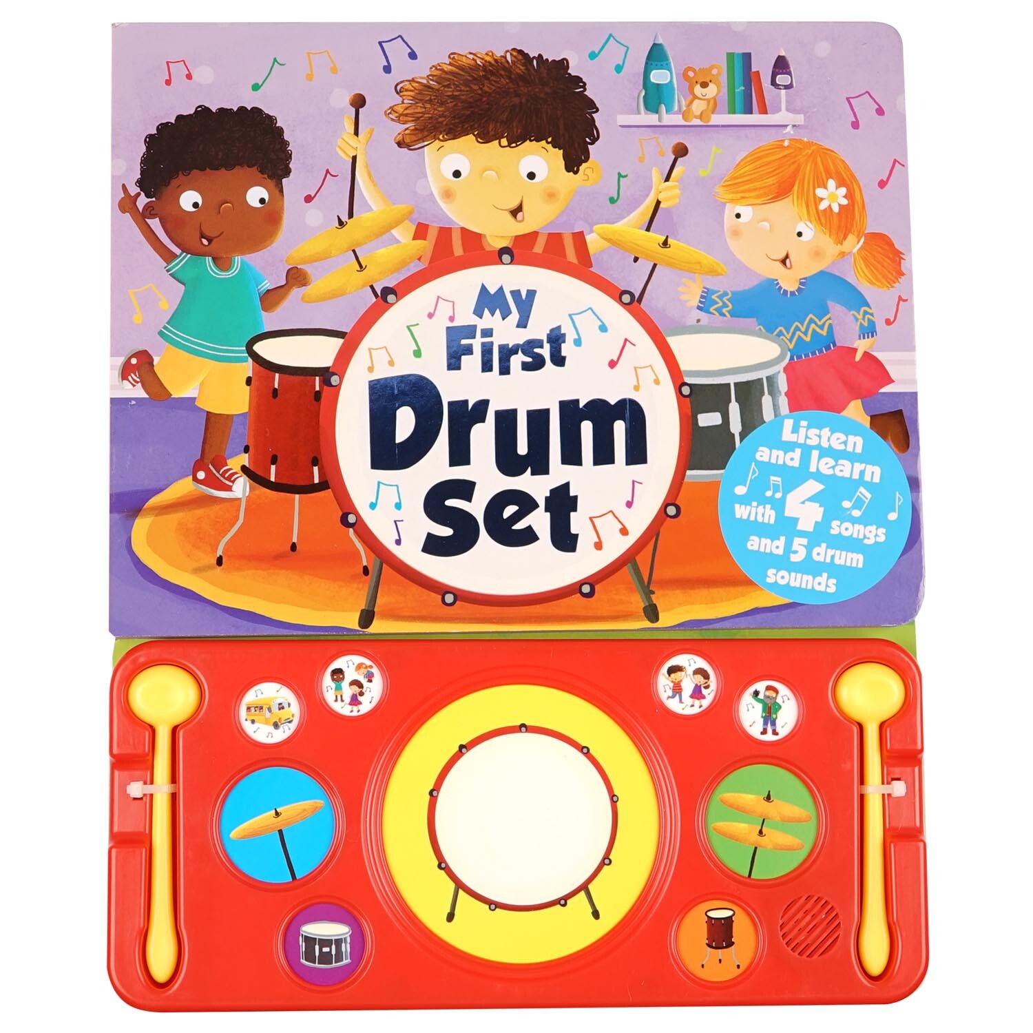 Nursery Rhymes With Drum Book Image