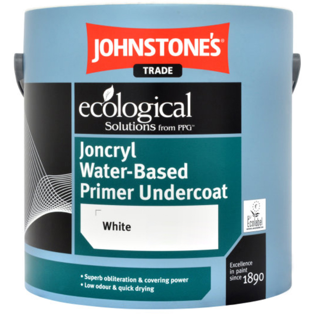 Johnstone's Trade White Joncryl Undercoat Primer 2.5L Image
