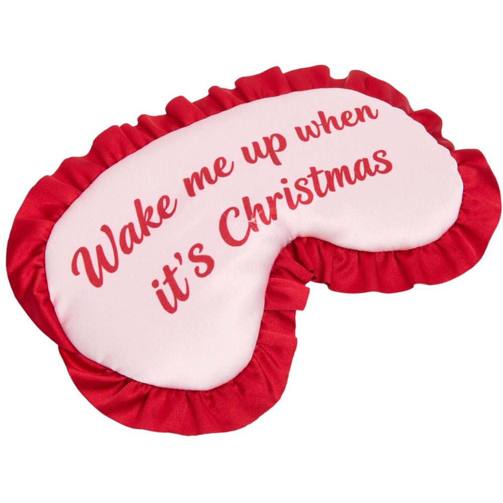 Xmas Satin Eye Mask Image 2