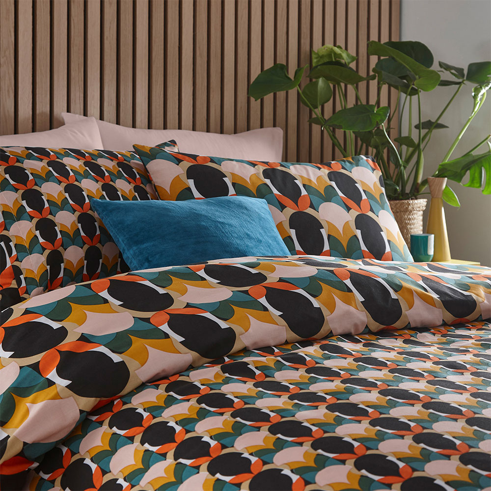 furn. Raeya Double Multicolour Duvet Set Image 2