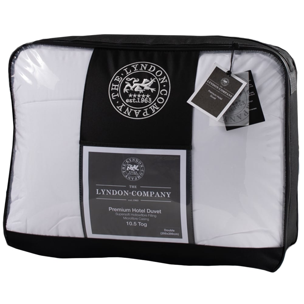 The Lyndon Company Double Hotel Premium Duvet 10.5Tog Image 1