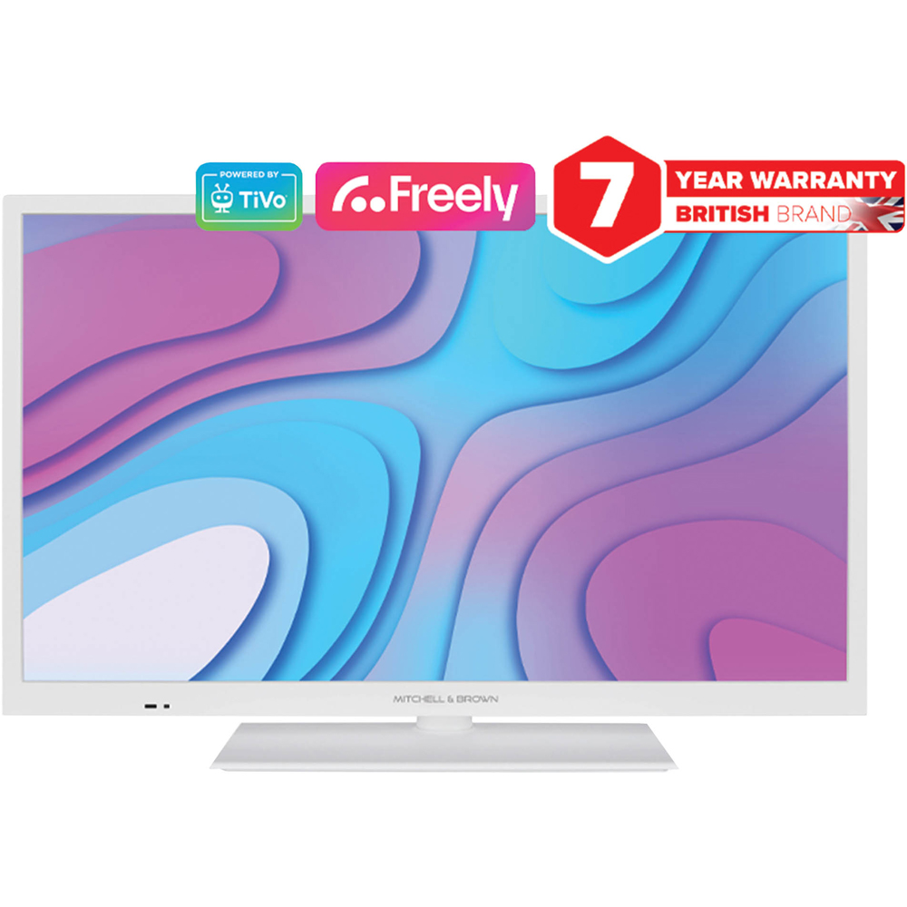 Mitchell & Brown 24 inch White HD Ready TiVo Smart LED TV Image 3