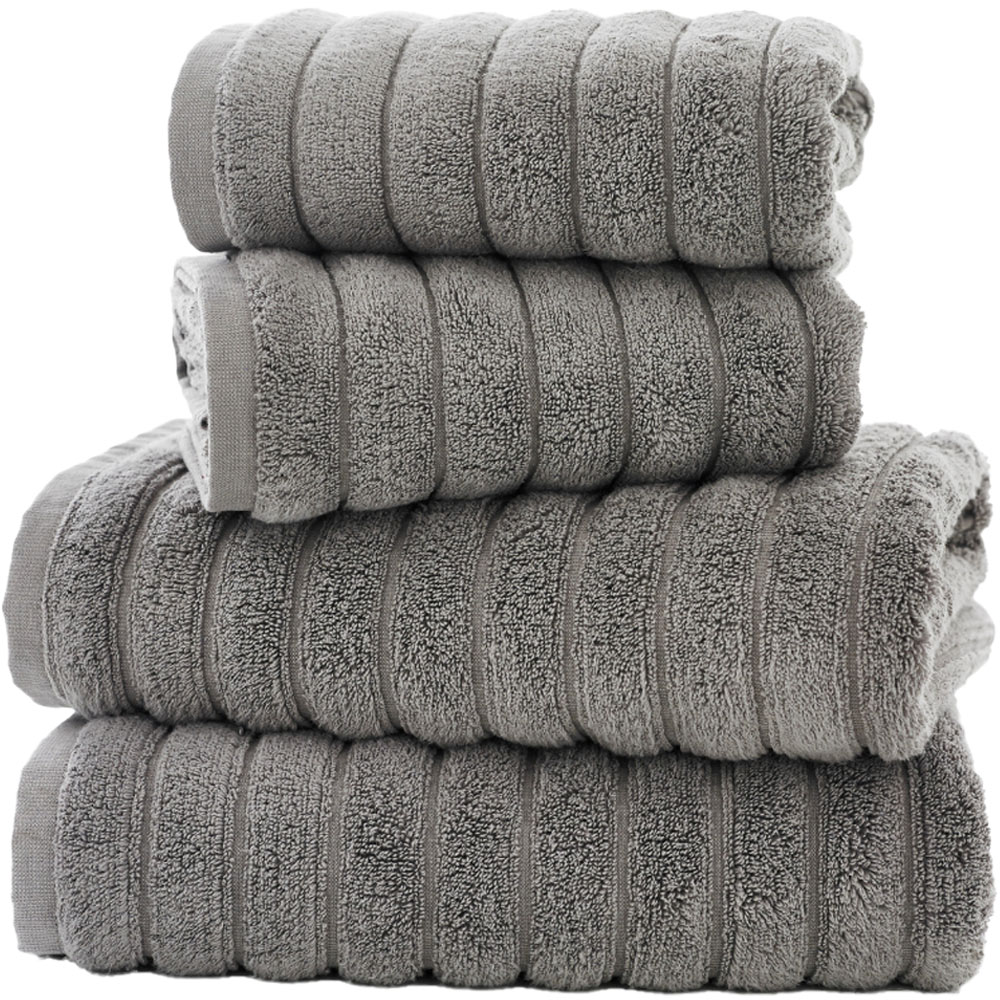 The Lyndon Company Ribbleton Dove Grey Bath Towel Image