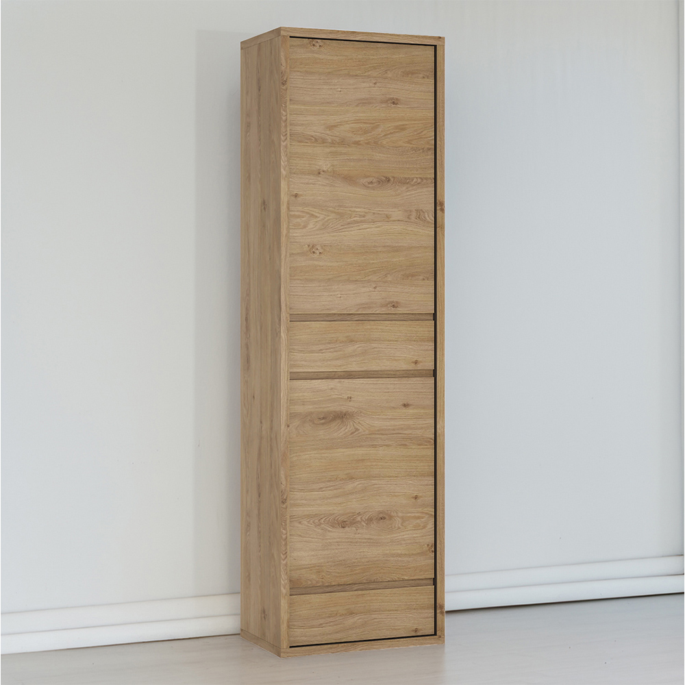 Florence Shetland 2 Door 2 Drawer Narrow Cabinet Image 1