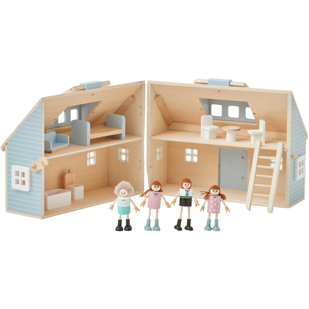 Teamson Kids Quaint Little Cottage Portable Dollhouse Image 3