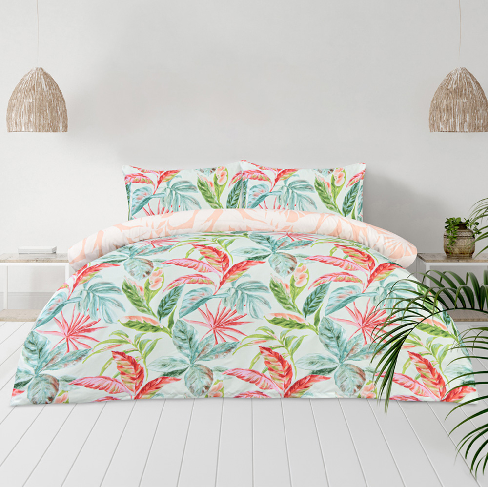 Smart Living Single Exotic Palms Duvet Set Image 1