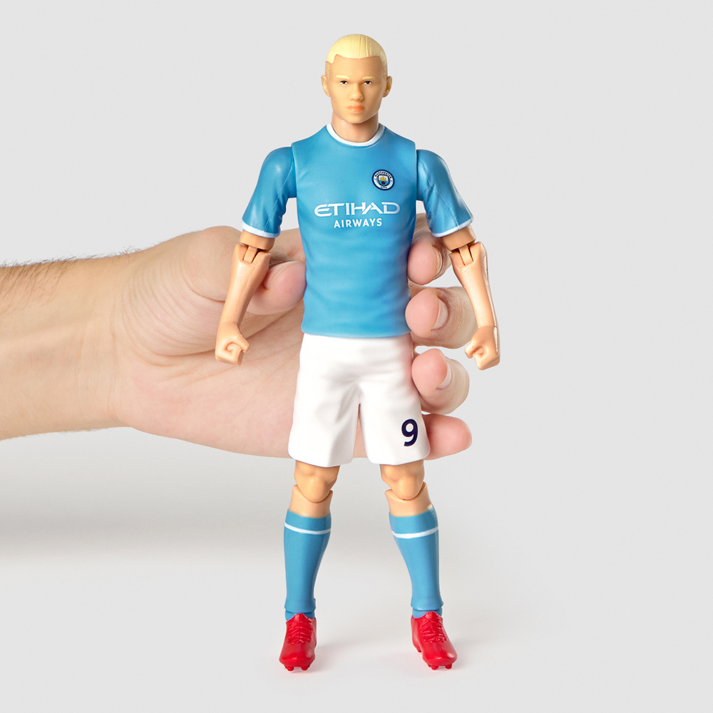 Banbo Haaland Manchester City Fully Articulated Football Figurine Image 5