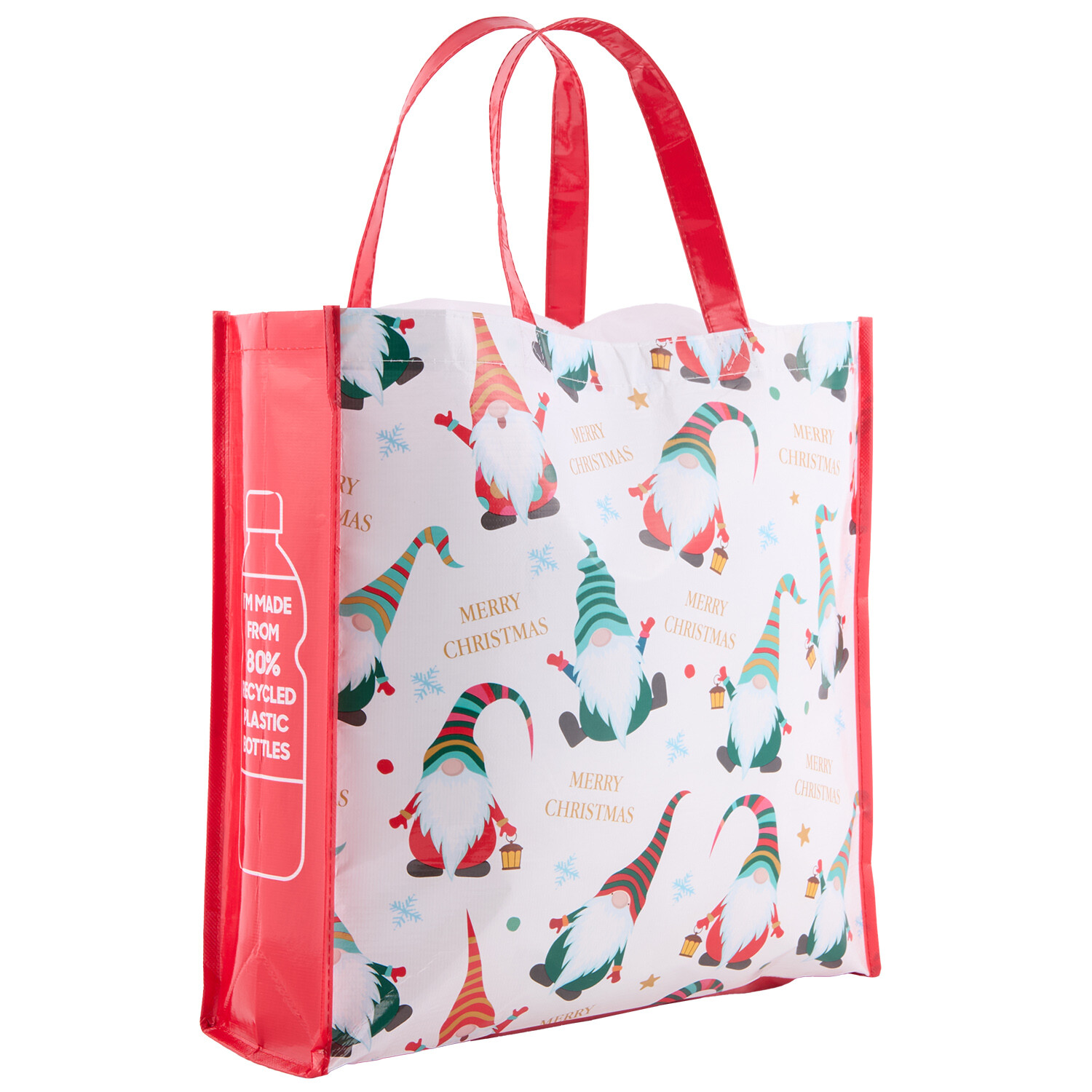 Christmas Bright Gonk Shopper Bag Multicolour Image 3