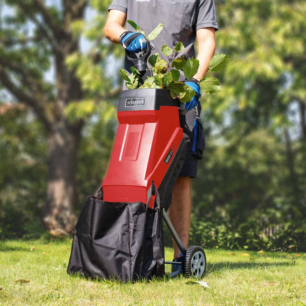 Scheppach GS55 Electric Garden Shredder with 45L Collection Bag 2400W Image 2