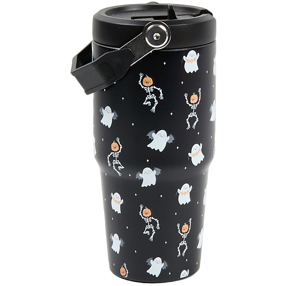 Halloween Stainless Steel Tumbler with Premium Lid Image 6