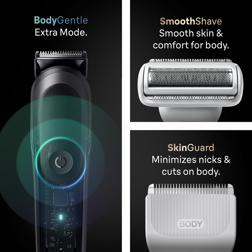 Braun Series 9 23-in-1 Grey Cordless Mens Grooming Kit with Li-Ion Battery Image 3