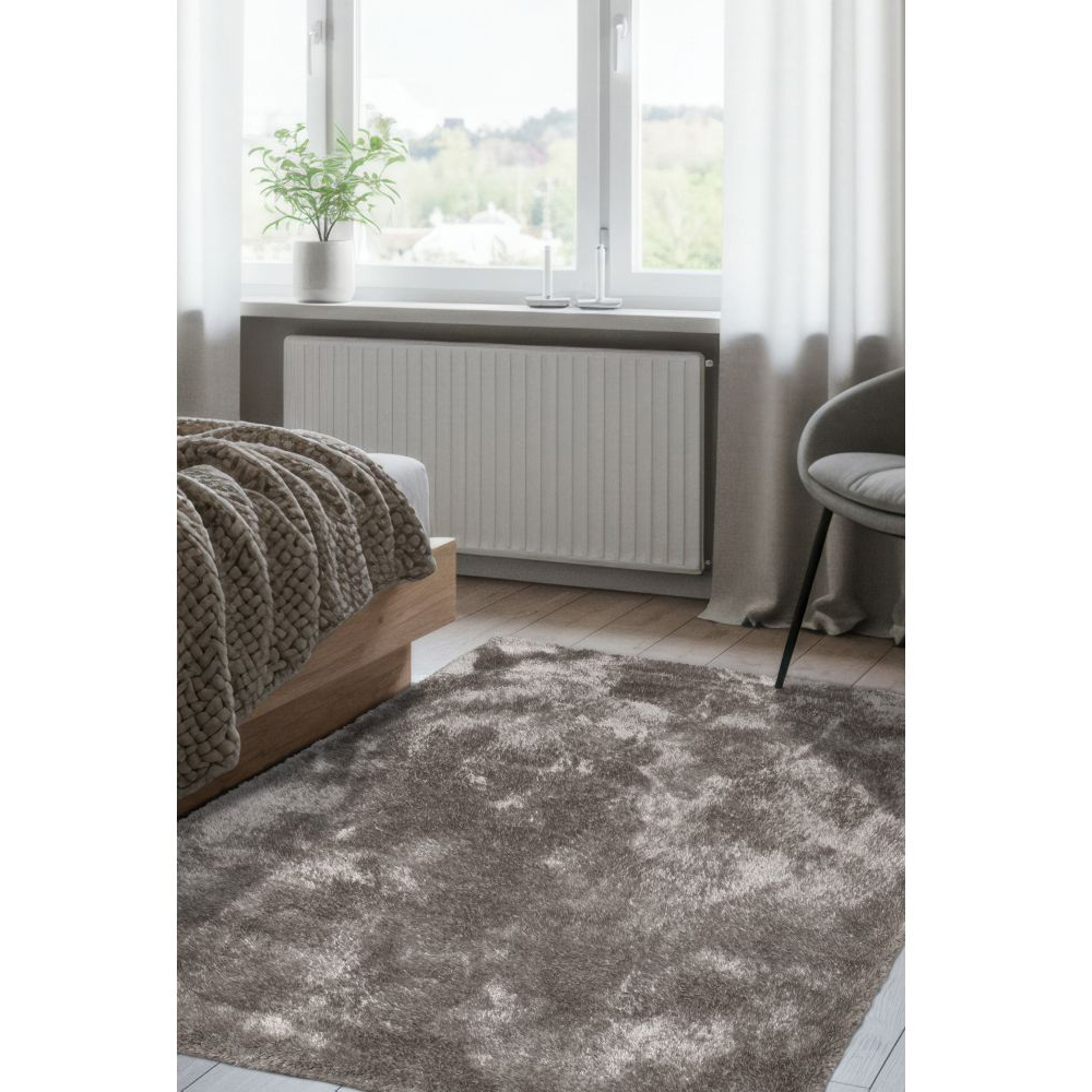 Homemaker Natural Shaggy Ultra Cosy Rug 115 x 160cm Image 4