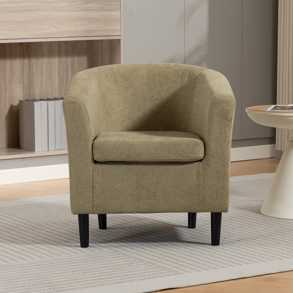 Artemis Home Beulah Pistachio Fabric Accent Chair Image 3