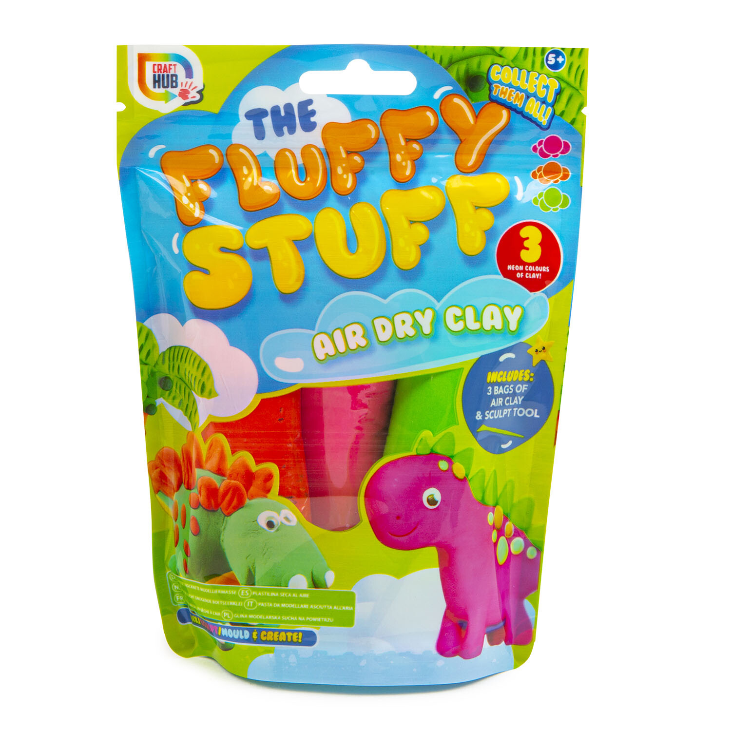 Fluffy Stuff Clay - Multicolour Image 3