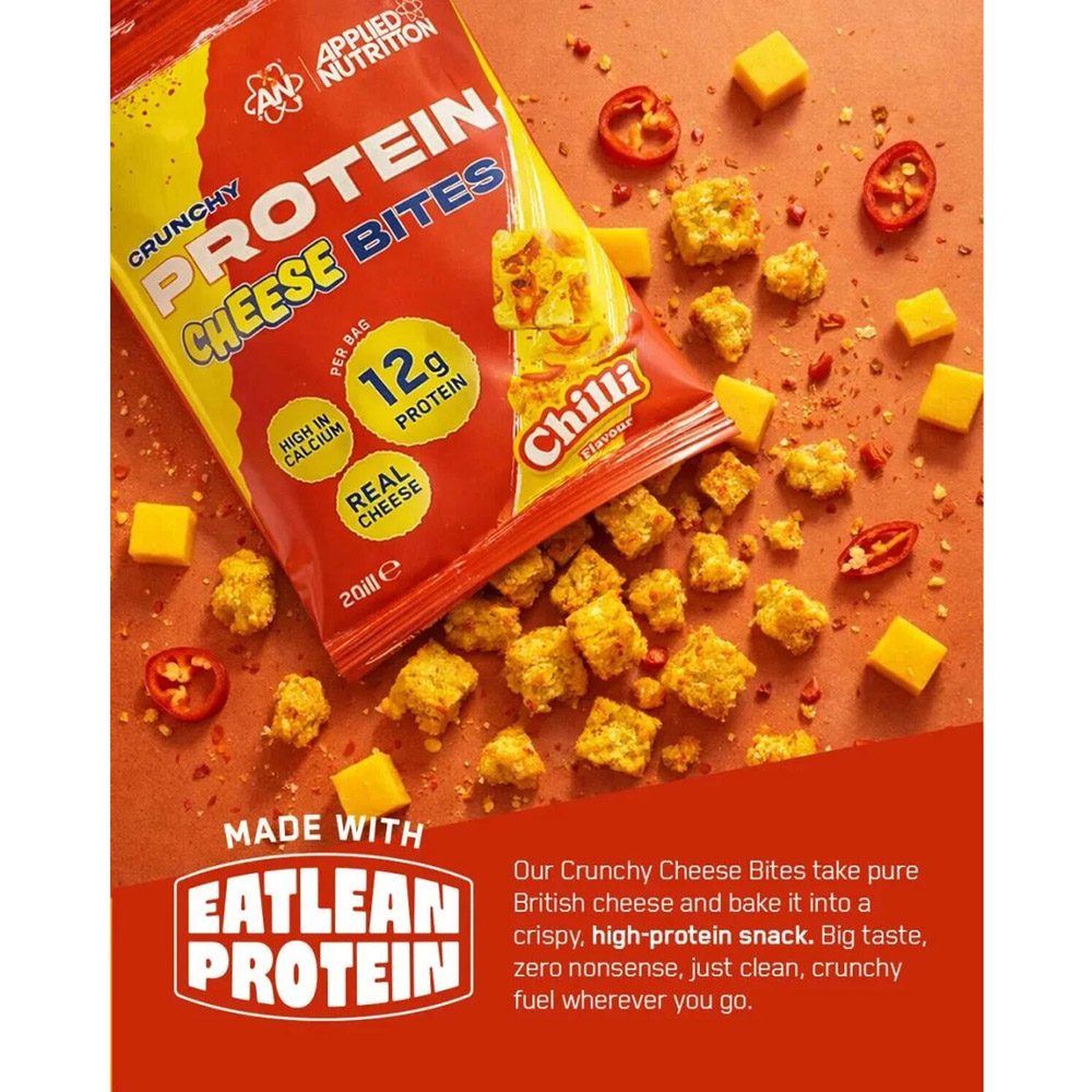 Applied Nutrition Crunchy Protein Cheese Bites Chilli Image 3