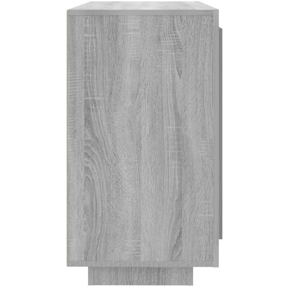 vidaXL 2 Door Grey Sonoma Sideboard Image 7
