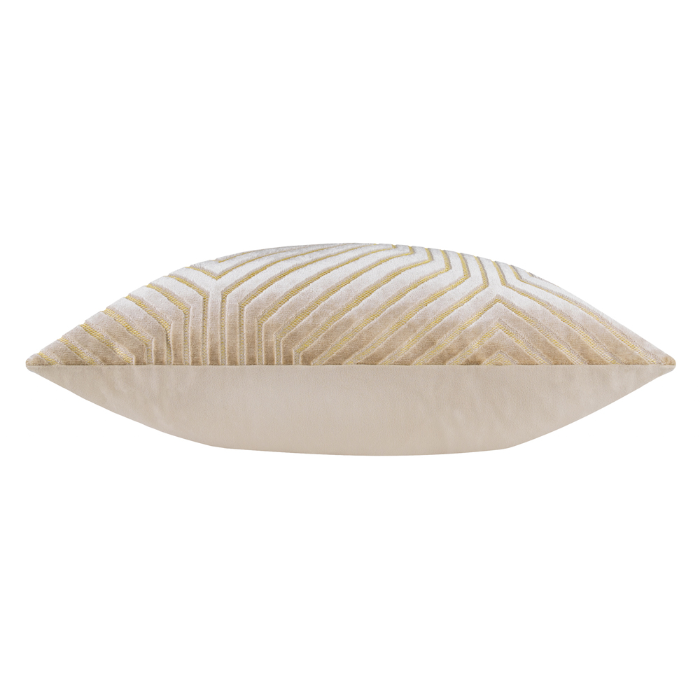 Paoletti Evoke Cut Mink Velvet Cushion 55 x 55cm Image 3