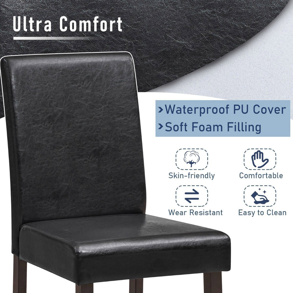 Costway Counter Height Bar Stool Set of 2 Image 5