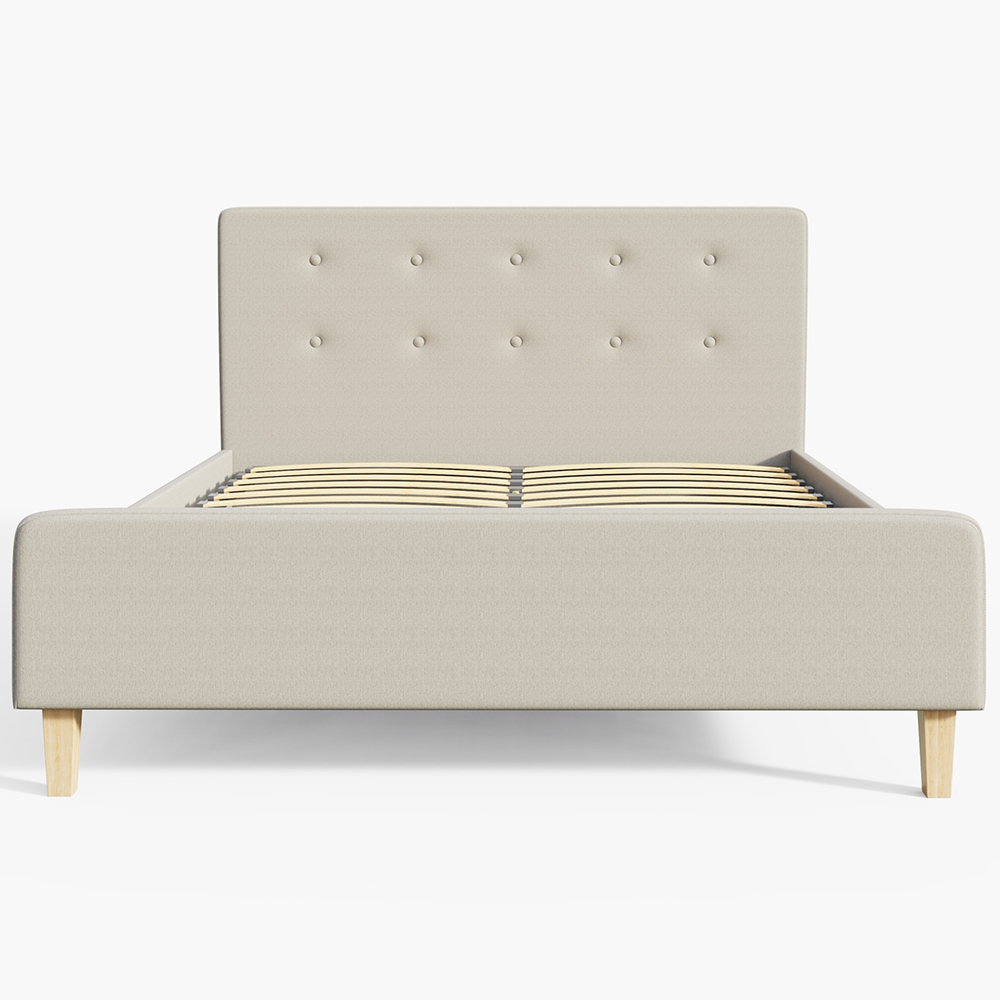 GFW Ashbourne King Size Natural Bed Frame Image 4