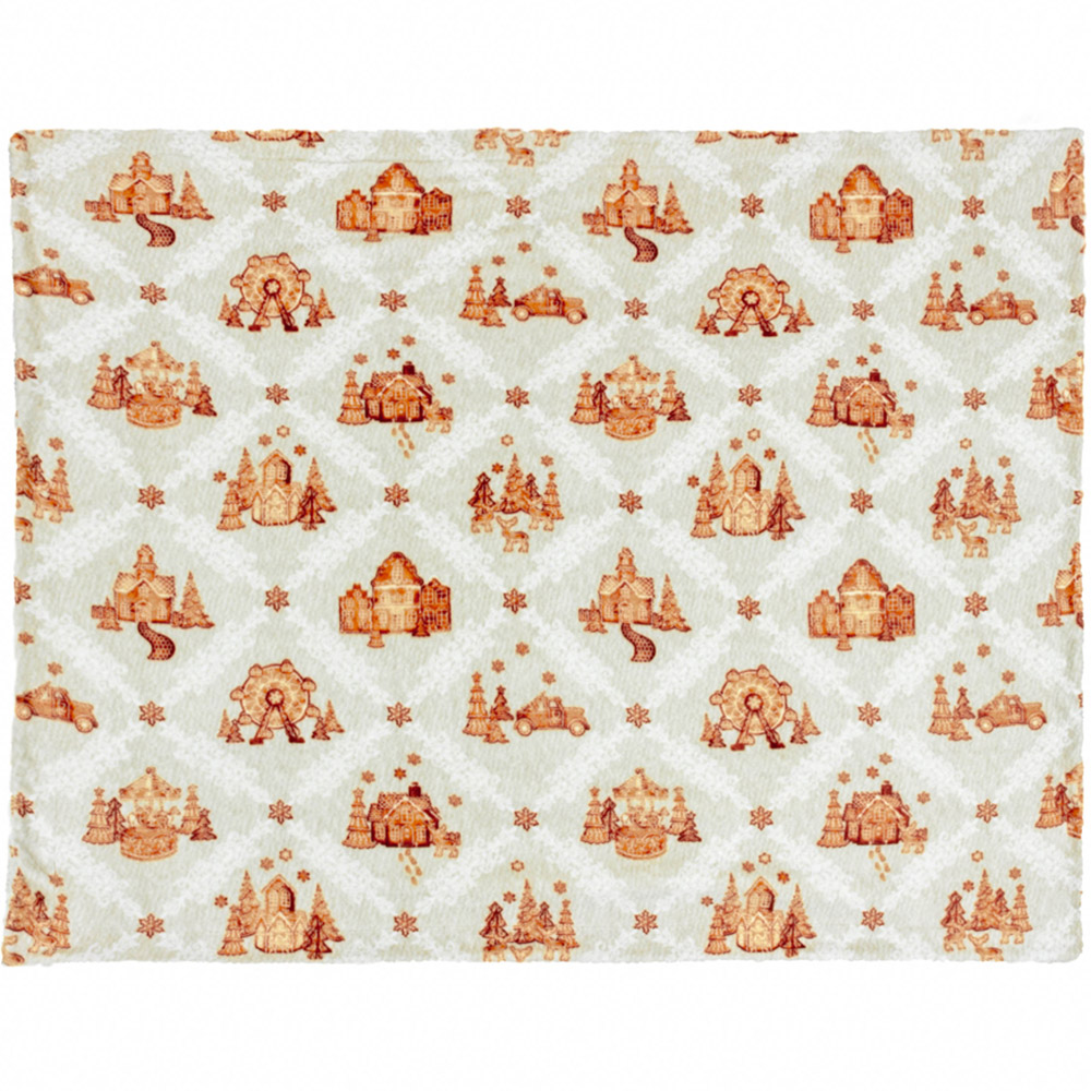 Furn Gretel Cloud Dust Sherpa Fleece Throw 130 x 150cm Image 3