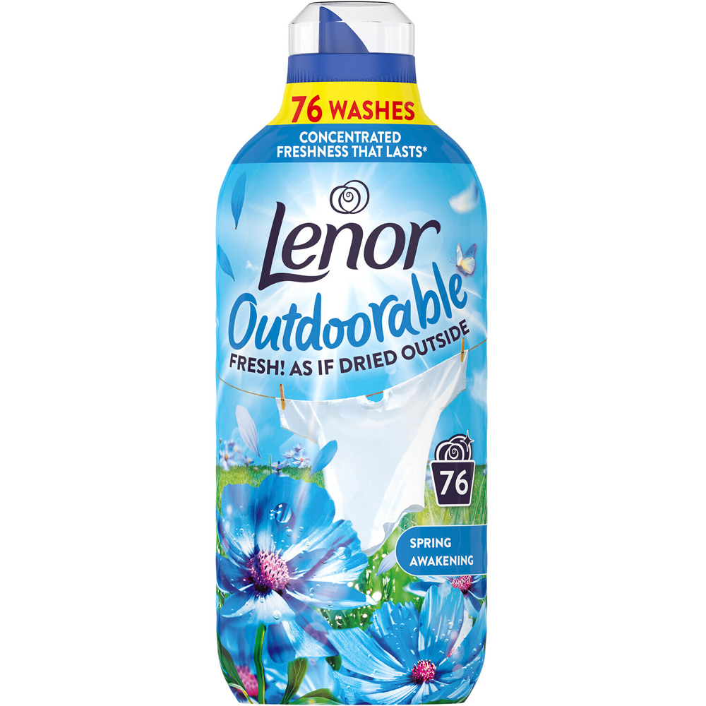 Lenor Outdoorable Concentrated Fabric Conditioner Spring Awakening Image 1