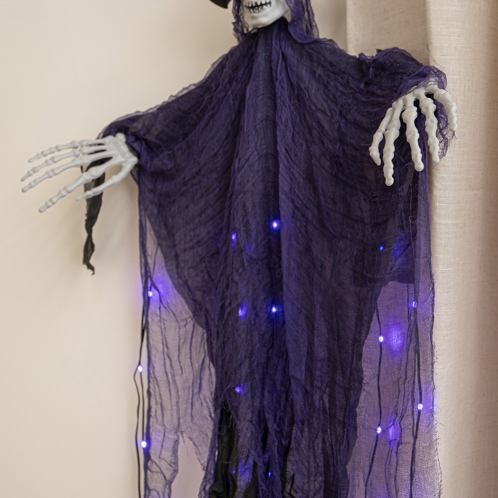 Samuel Alexander Motion Activated LED Halloween Hanging Wailing Ghoul 1.2m Image 5