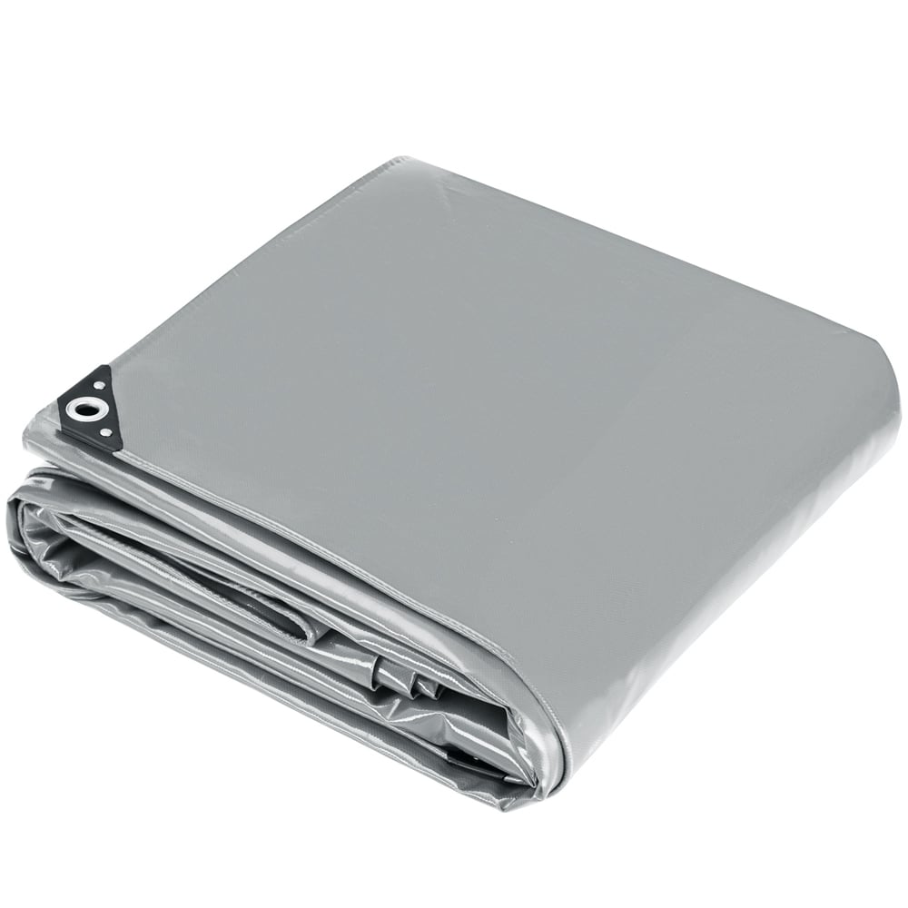 tectake Waterproof Mould Resistant Tarpaulin Protective Cover 600 x 400cm Image 1