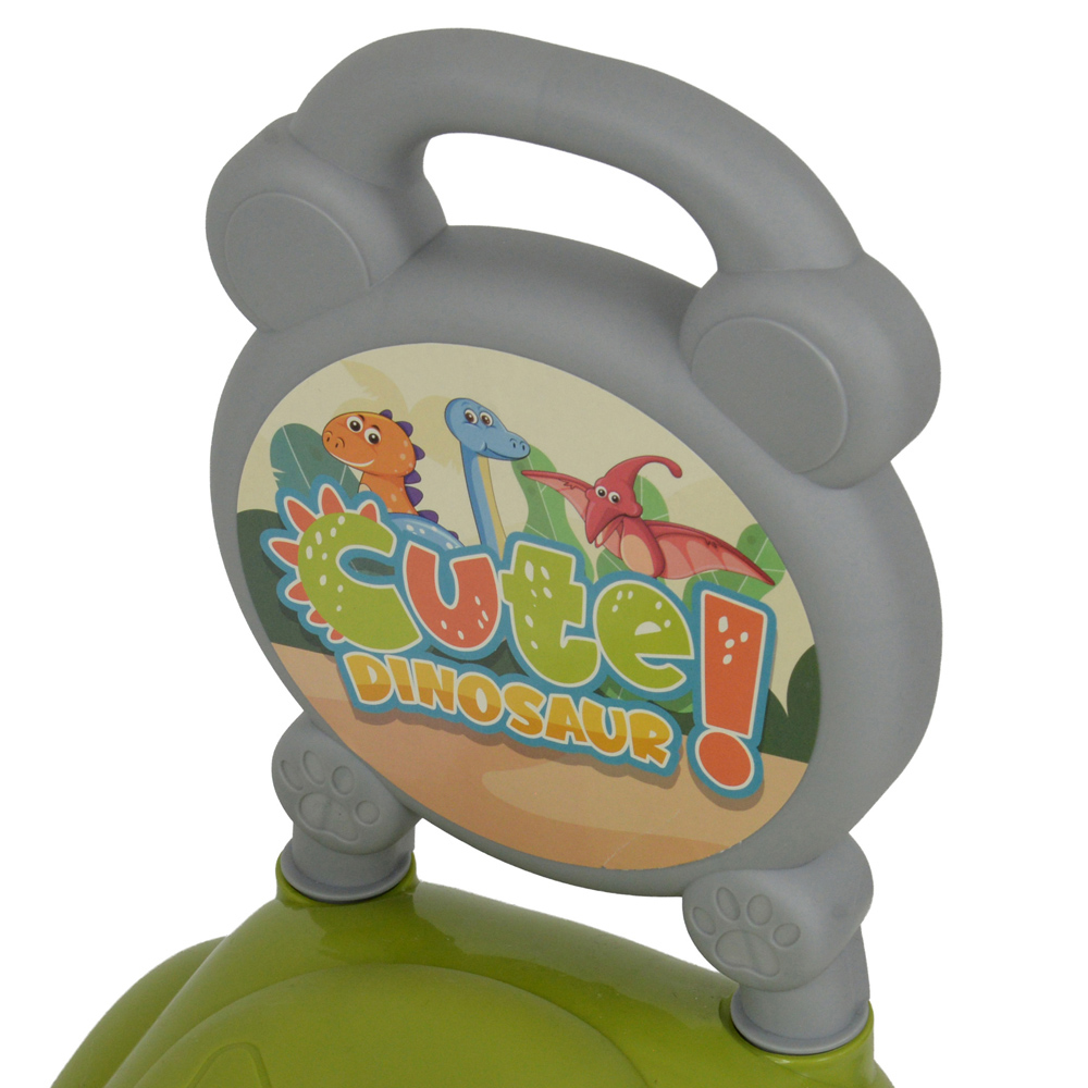 MoVe Toddler My First Green Dino Ride On Push Car Image 5