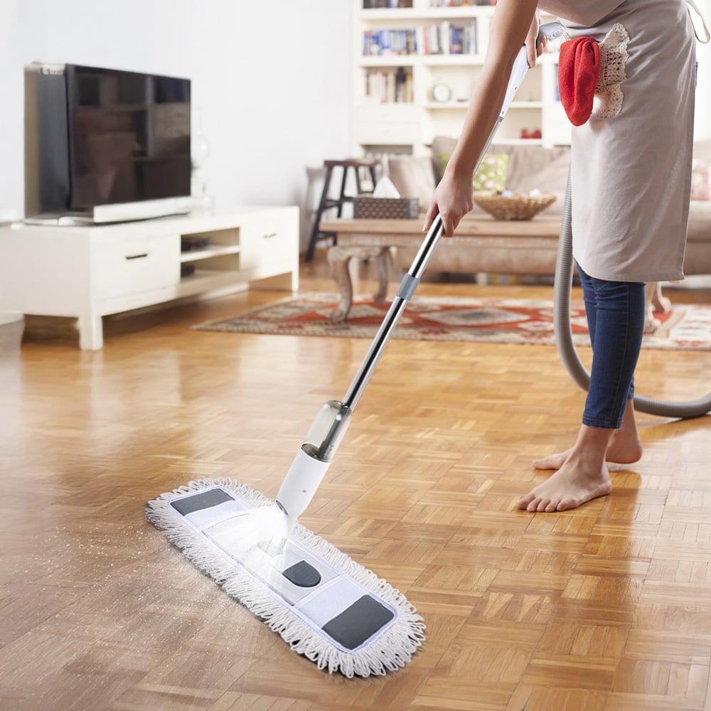 Living and Home Width Multifunction Spray Mop with Handle 55cm Image 7