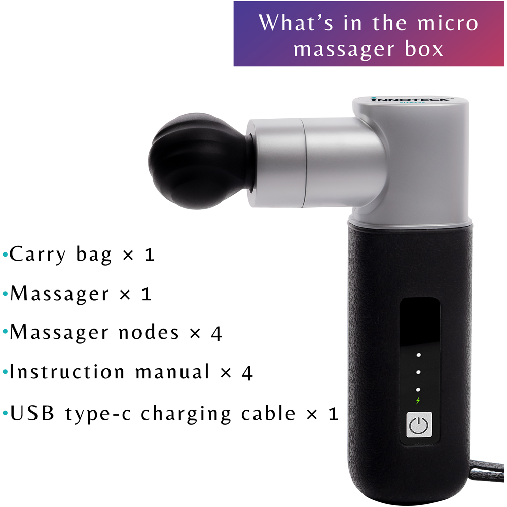 Innoteck Fitness Compact Premium Massage Gun Image 9